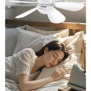 USB Ceiling Fan Light Bedroom Application - TUQI Fan