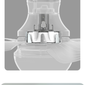 USB Ceiling Fan Light Motor Detail - TUQI Fan