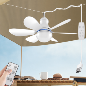 Remote Control USB Ceiling Fan Light - TUQI Fan